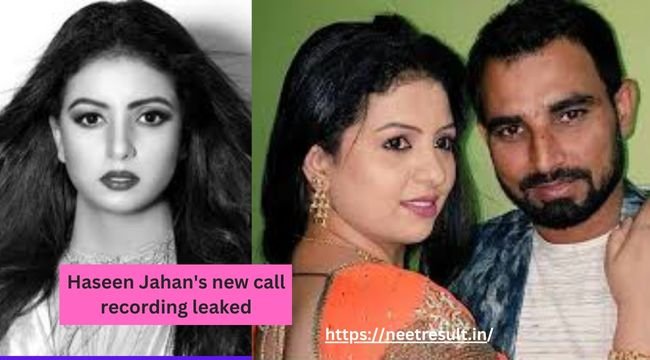 Haseen Jahan's new call recording leaked
